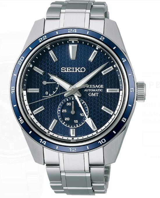 Seiko Presage Sharp Edged Series GMT Limited Edition SPB303 Replica Watch